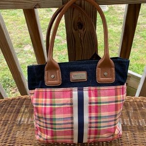 Tommy Hilfiger Denim & Plaid Bag